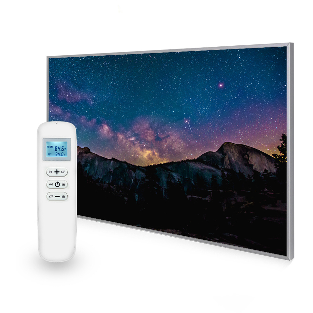 Mirrorstone Nexus Milky Way Image Wi-Fi Infrared Heating Panel 900W 795 x 1195mm Image 2
