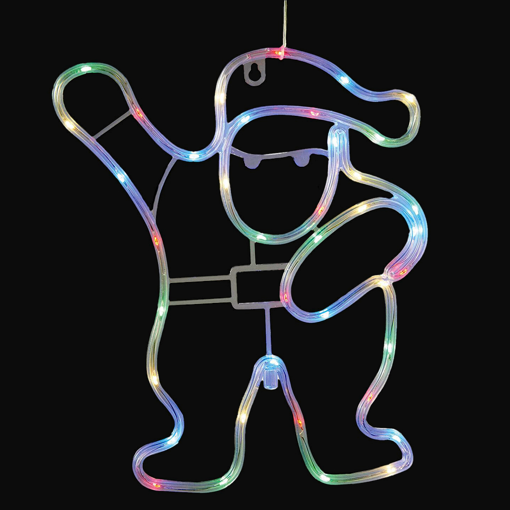 Santa's Savers Multicolour Battery Operated Santa Image 1