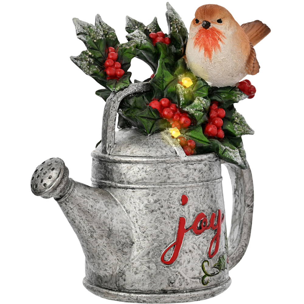 The Seasonal Gift Co. Robin Joy Jug Christmas Figurine Image 2
