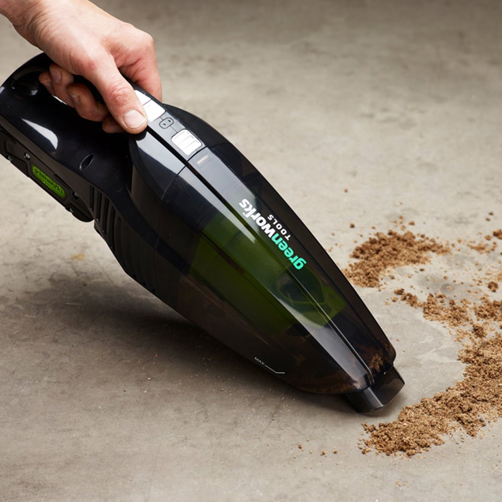 Greenworks GWG24HV Wet and Dry Handheld Cordless Vacuum Cleaner Bare Unit 24V Image 4