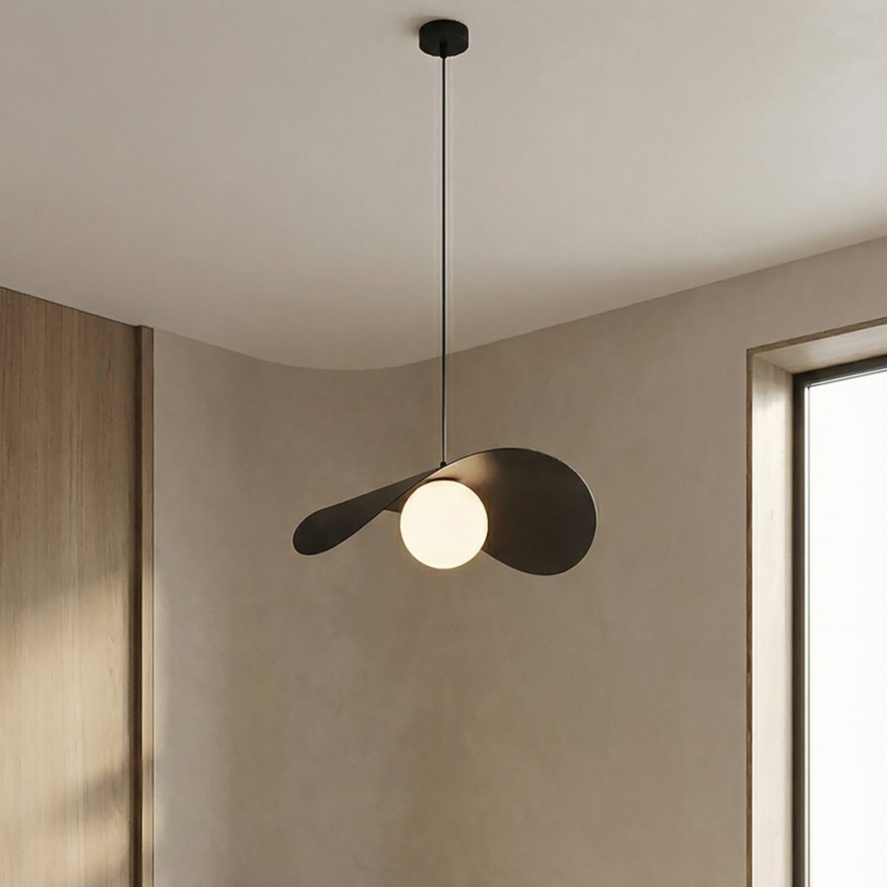 Emibig Ritual Black G9 Large Ceiling Pendant Light Image 2