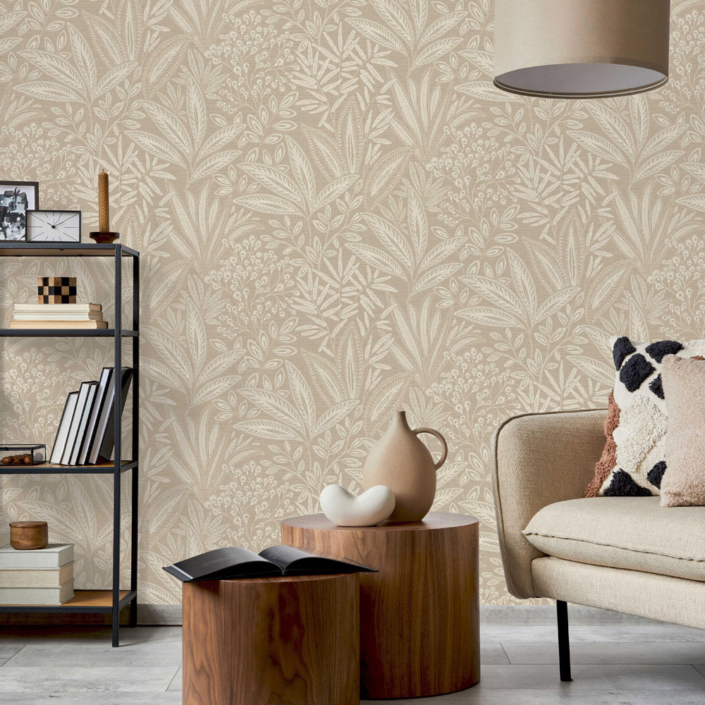 Crown Sahara Leaf Natural Wallpaper Image 4