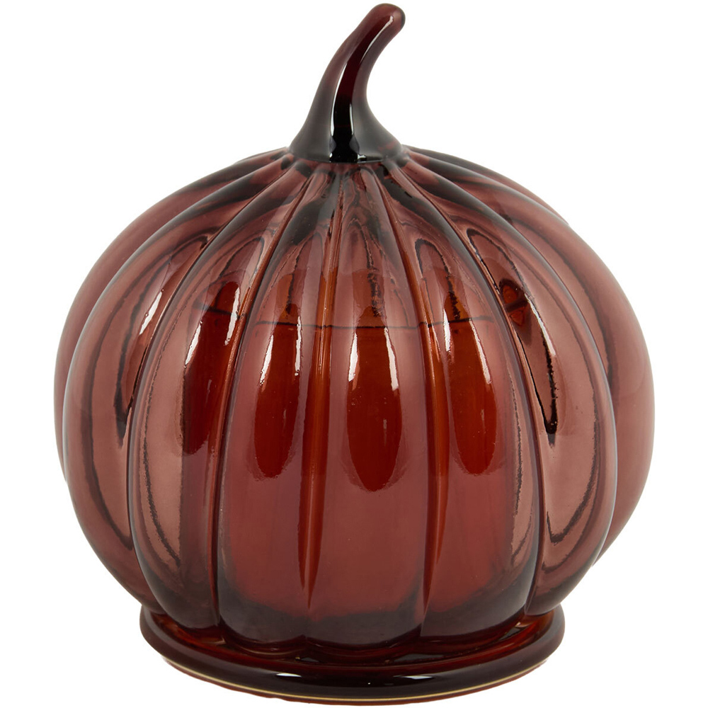 Pumpkin Cloche Candle Image 2