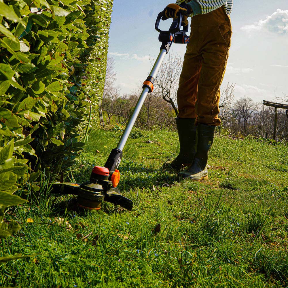 Worx Nitro WG173E.9 3-in-1 20V 33cm Cordless Brushless Grass Trimmer with 4.0Ah Battery Image 6