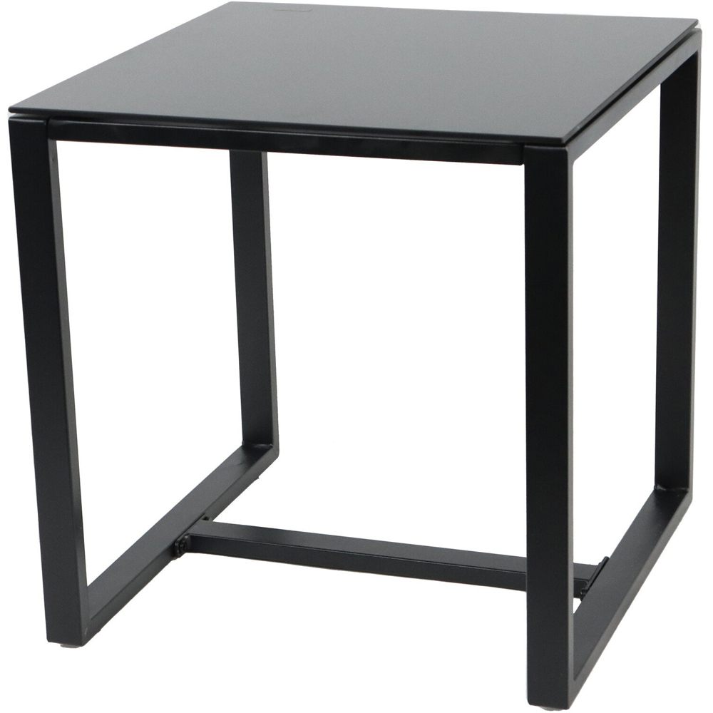 Monza 2 Seater Rocking Bistro Set Black Image 6