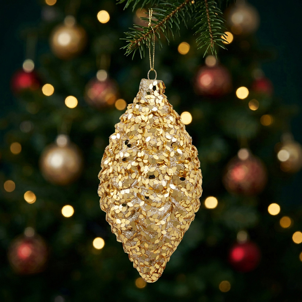 Glittery Traditional Droplet Image 3