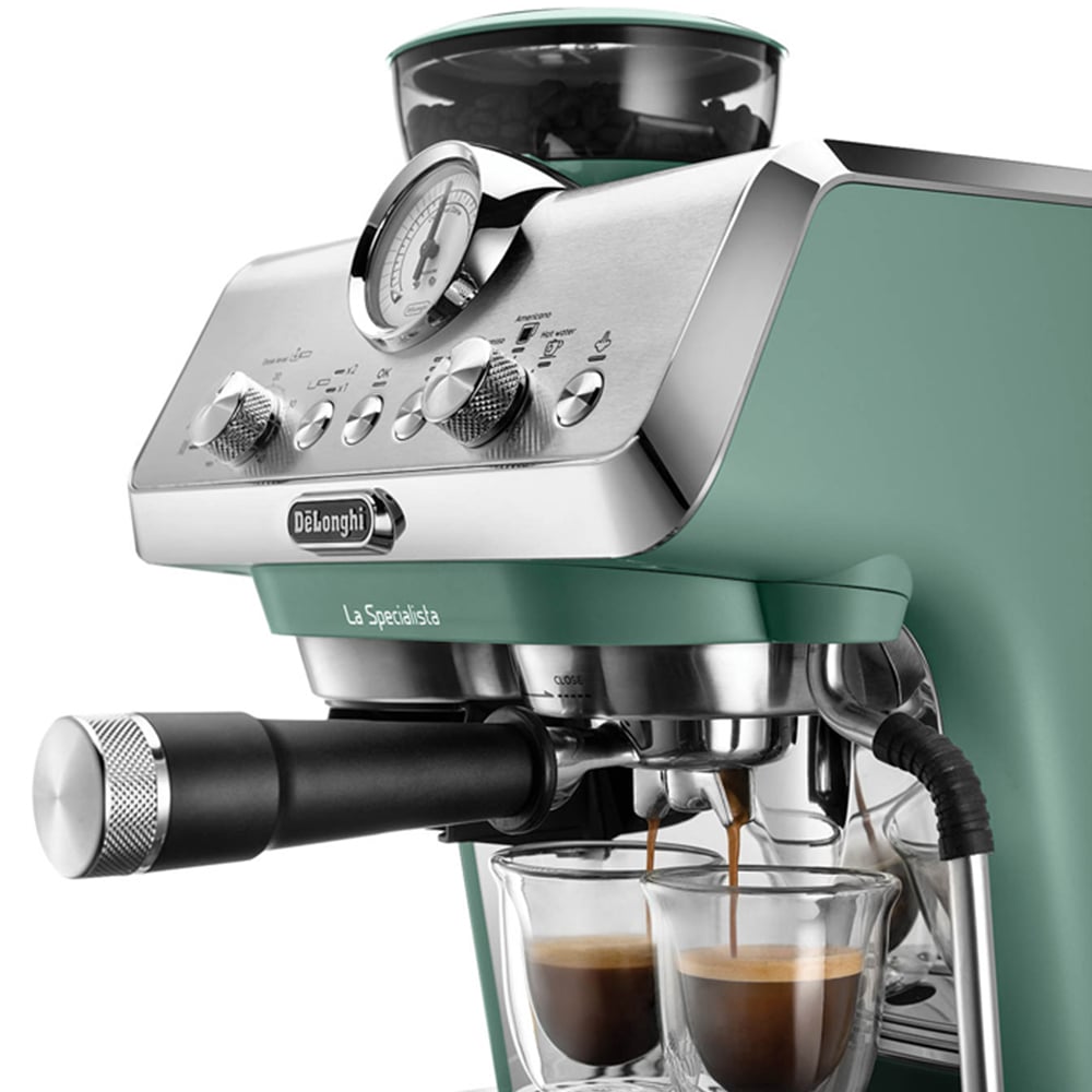 De'Longhi EC9155.GR Green La Specialista Arte 1.2L Manual Coffee Machine Image 4
