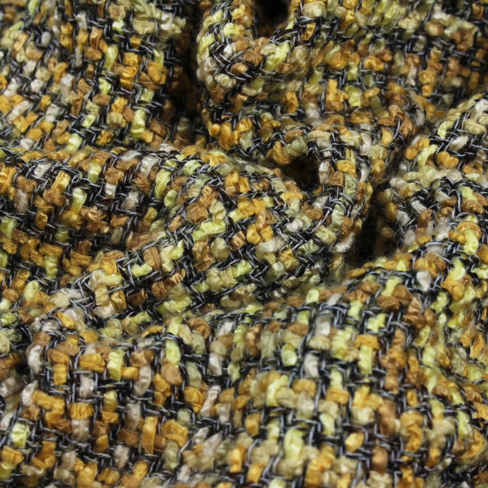 Paoletti Baoli Honey Chunky Woven Throw 140 x 180cm Image 3