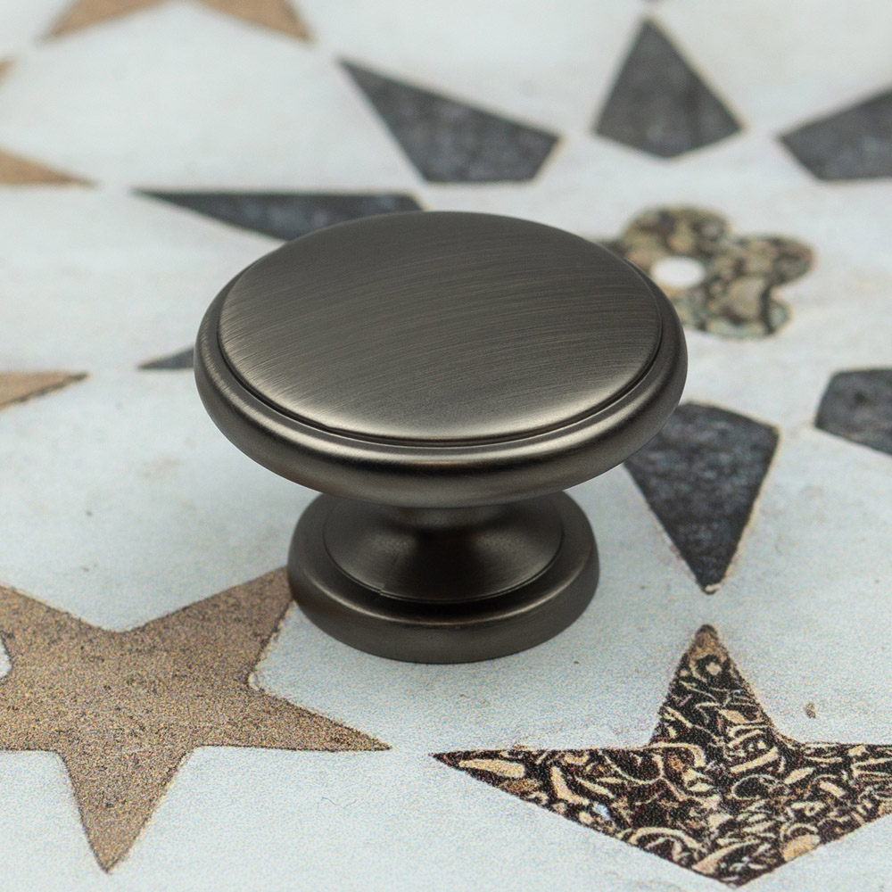 Handle & Home Gunmetal Knob 32mm Image 2