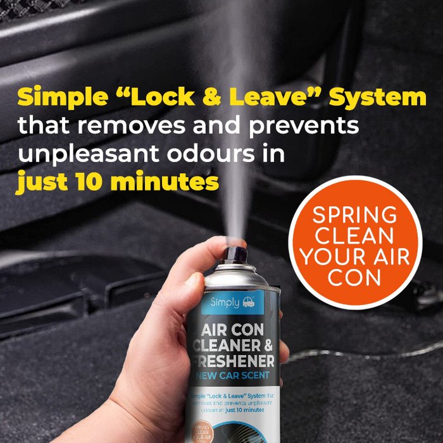 Simply Auto Air Con Cleaner and Freshener Image 2