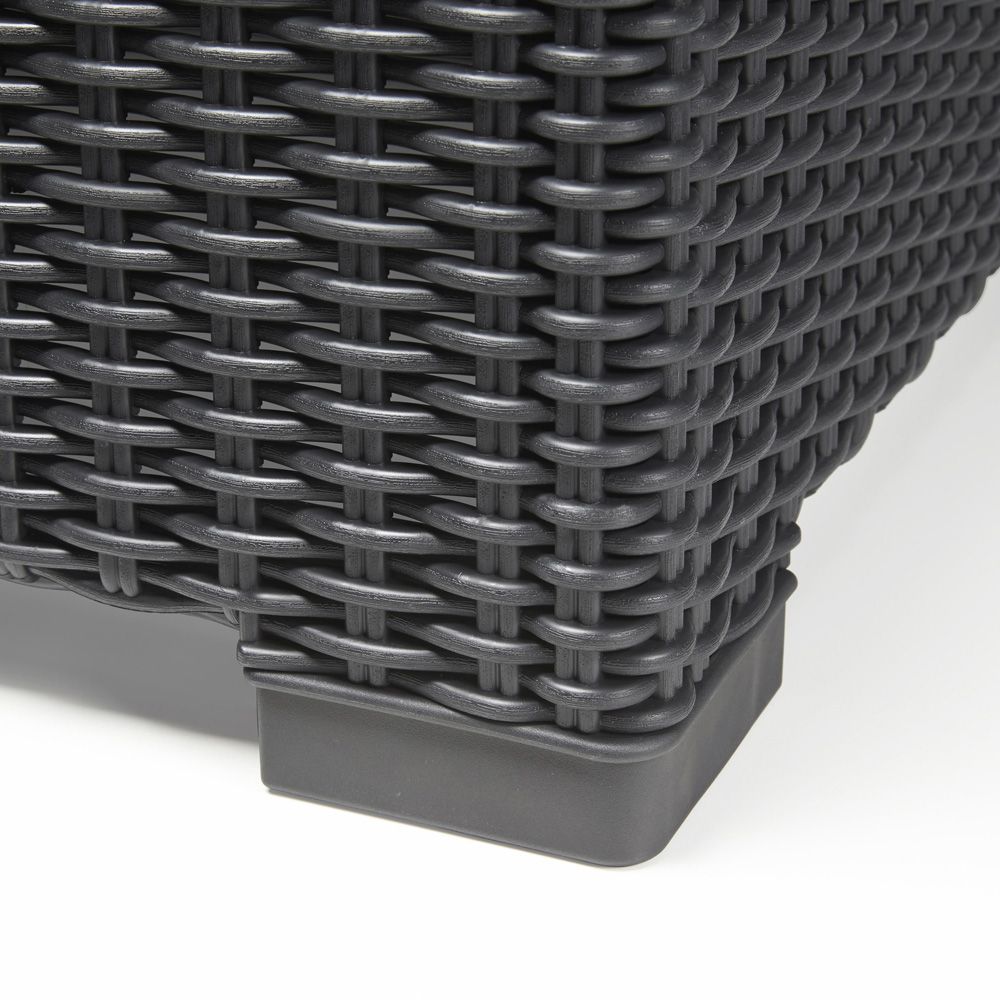 Keter California 4 Seater Grey Chaise Longue Set Image 6