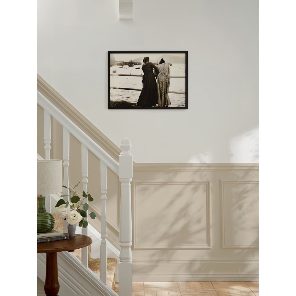 Laura Ashley Harbour Archive Fashion Photography Black Frame Wall Art 50 x 70cm Image 2