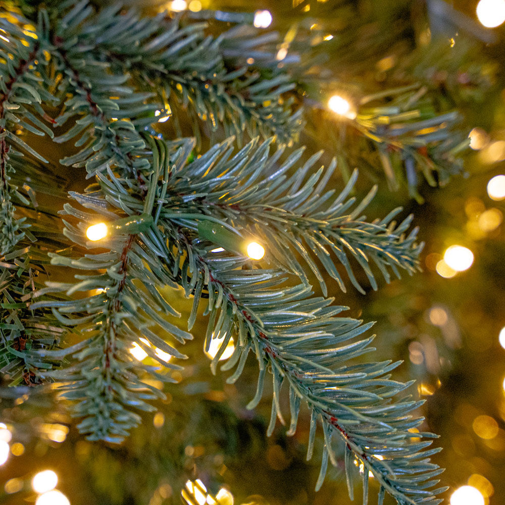 BOSK Eaton Pre-Lit 4300 Warm White LED Fir Christmas Tree 10ft | Homebase