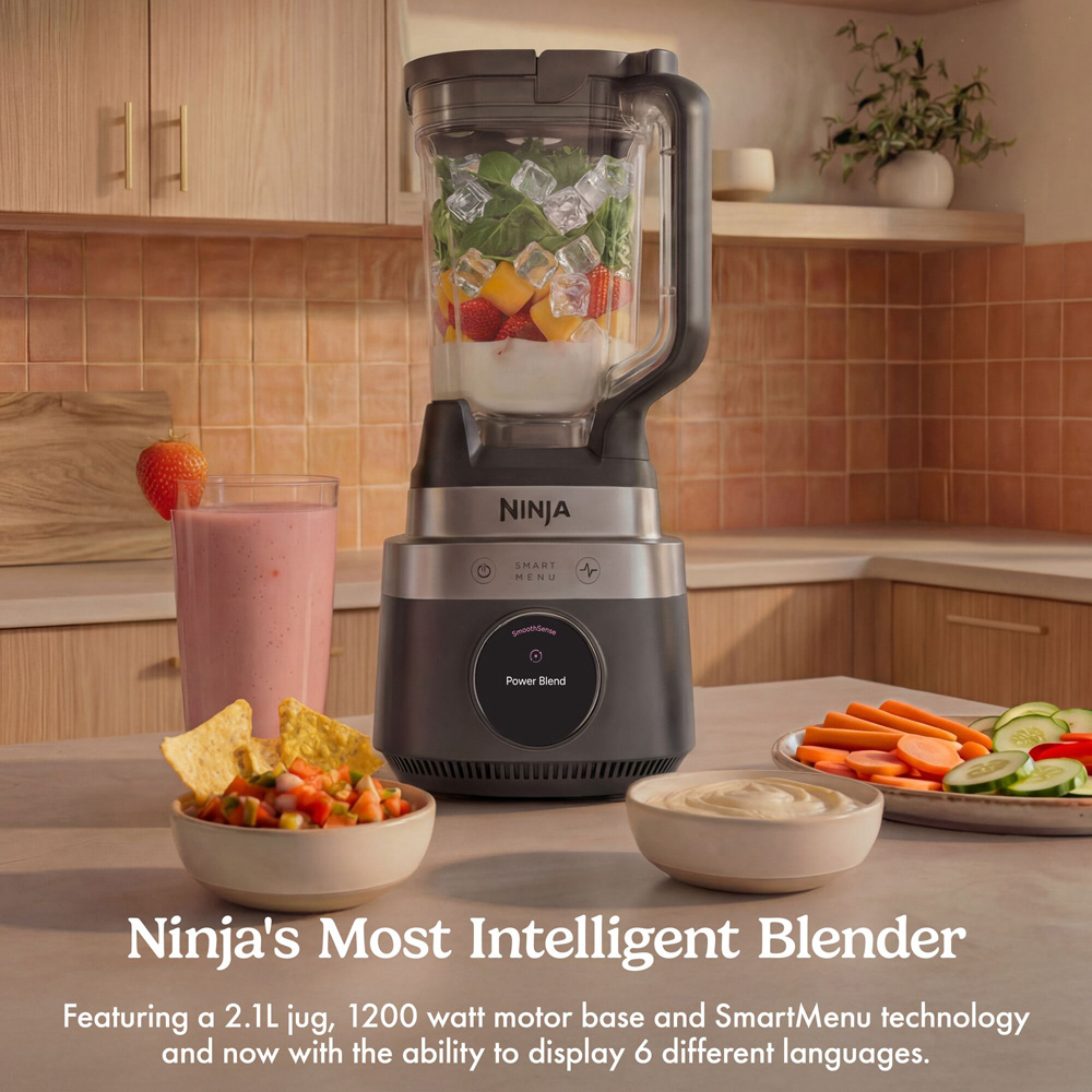 Ninja CrushBOSS LB201UKBK Onyx 2.1L Intelligent Blender Image 2