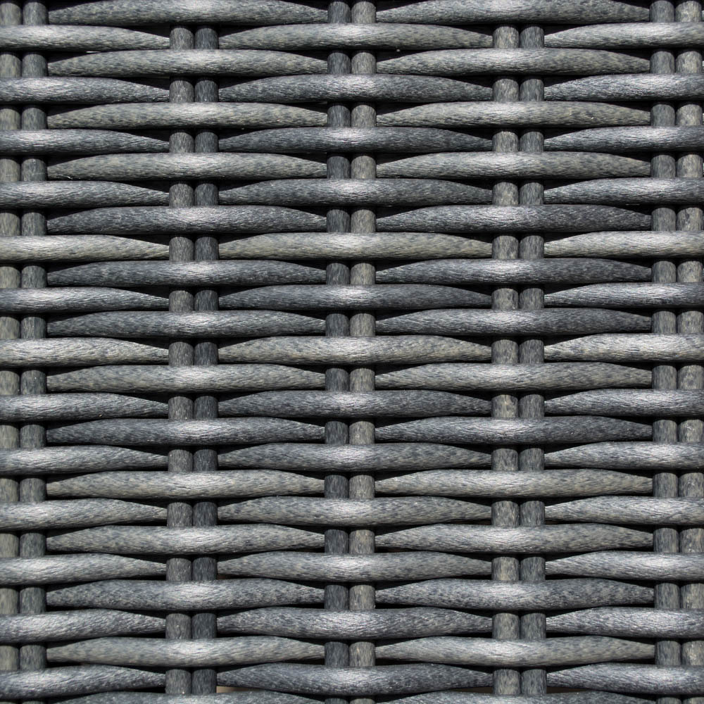 Rowlinson Bunbury 4 Seater Grey Rattan Weave Sofa Set Image 9