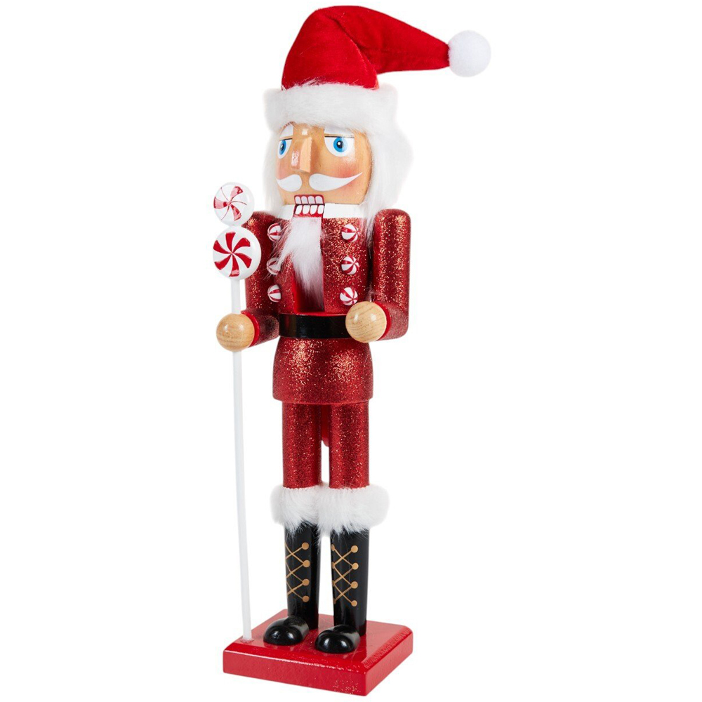 Red Glitter NutcrackerRed Image 2