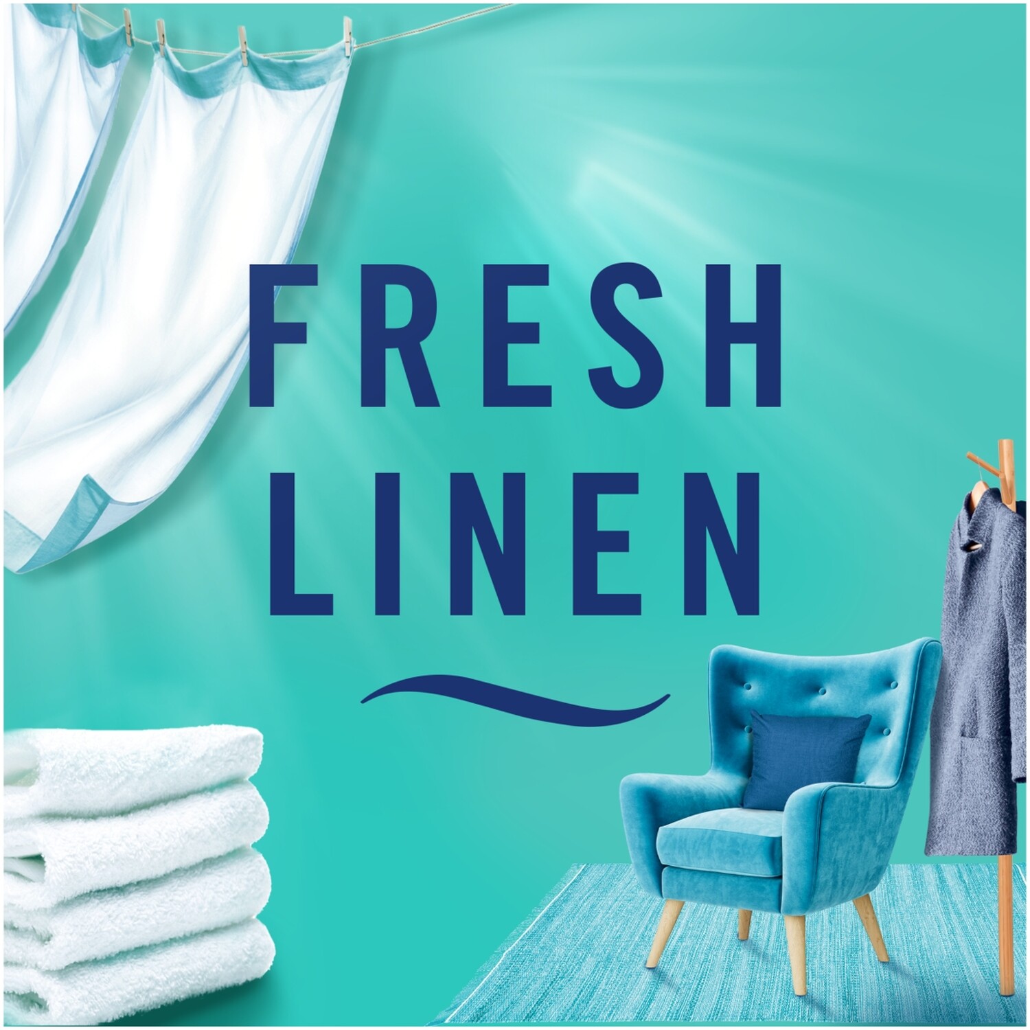 Febreze Fabric Freshener Spray 500ml Fresh Linen Image 8