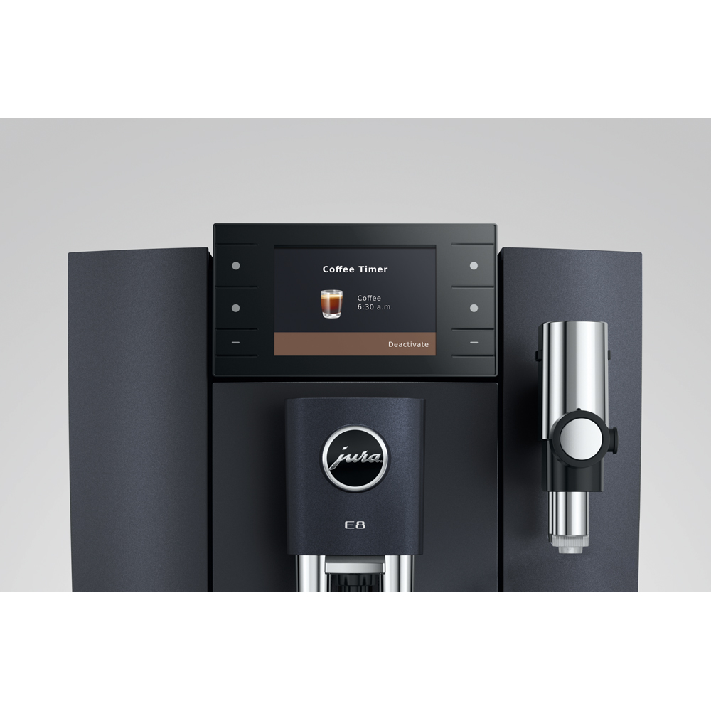 Jura E8 15840 Cosmic Black Bean-to-Cup Coffee Machine Image 8
