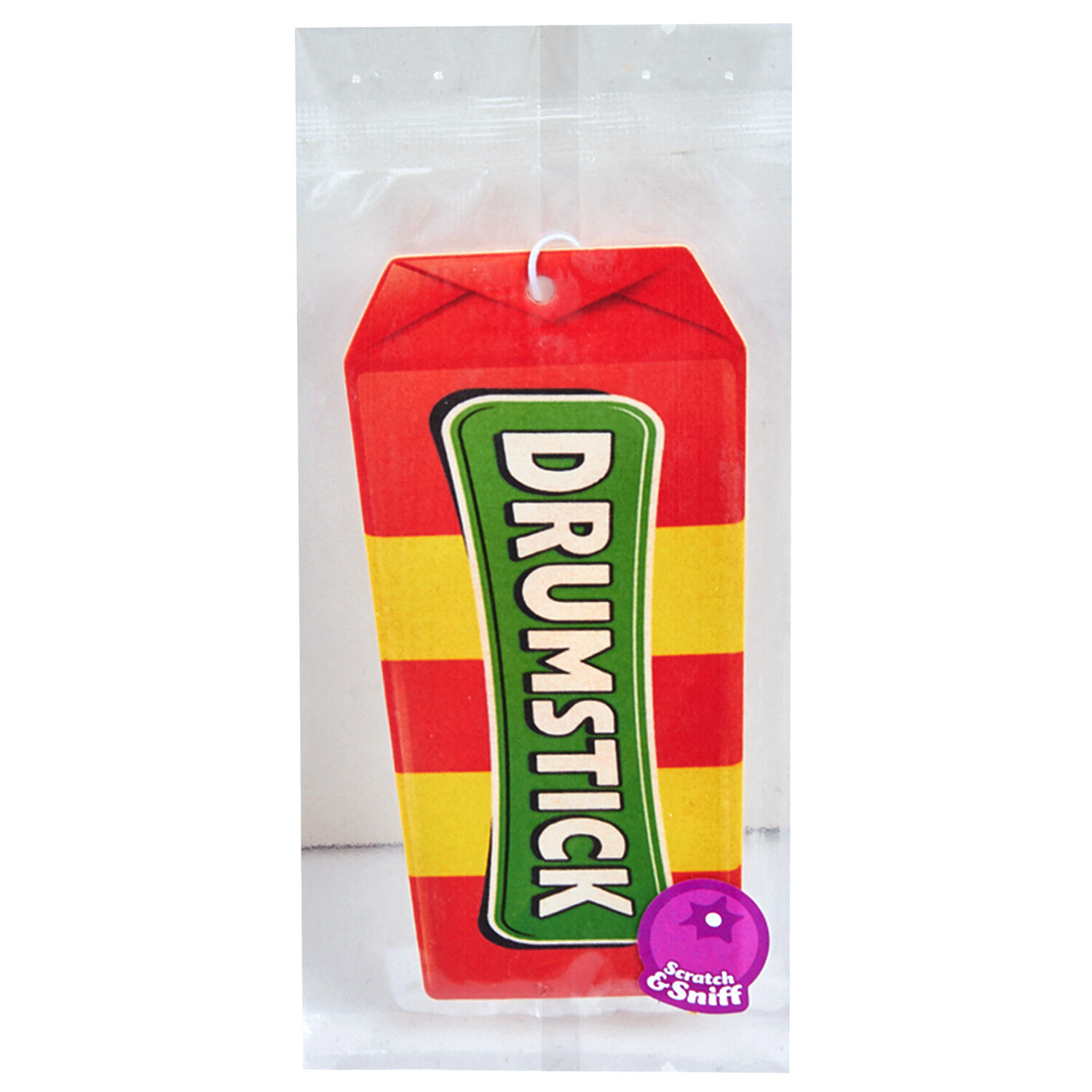Drumstick Raspberry and Milk Air Freshener - Orange Image 3