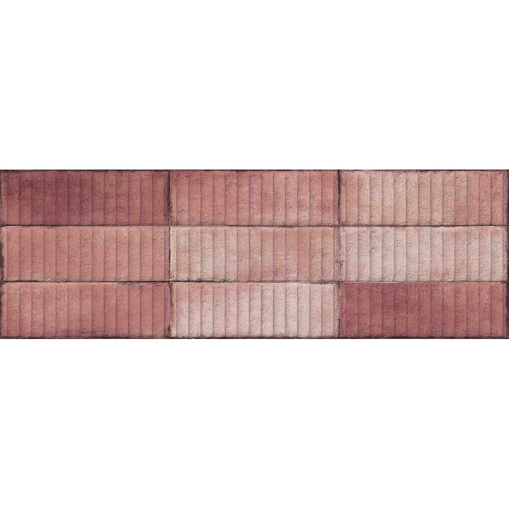 Bien Juno Ruby Gloss Ceramic Wall Tile 300 x 900mm 6 Pack Image 5