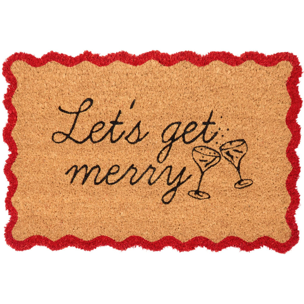 Single Printed Coir Doormat 60 x 40cm in Assorted styles Image 7