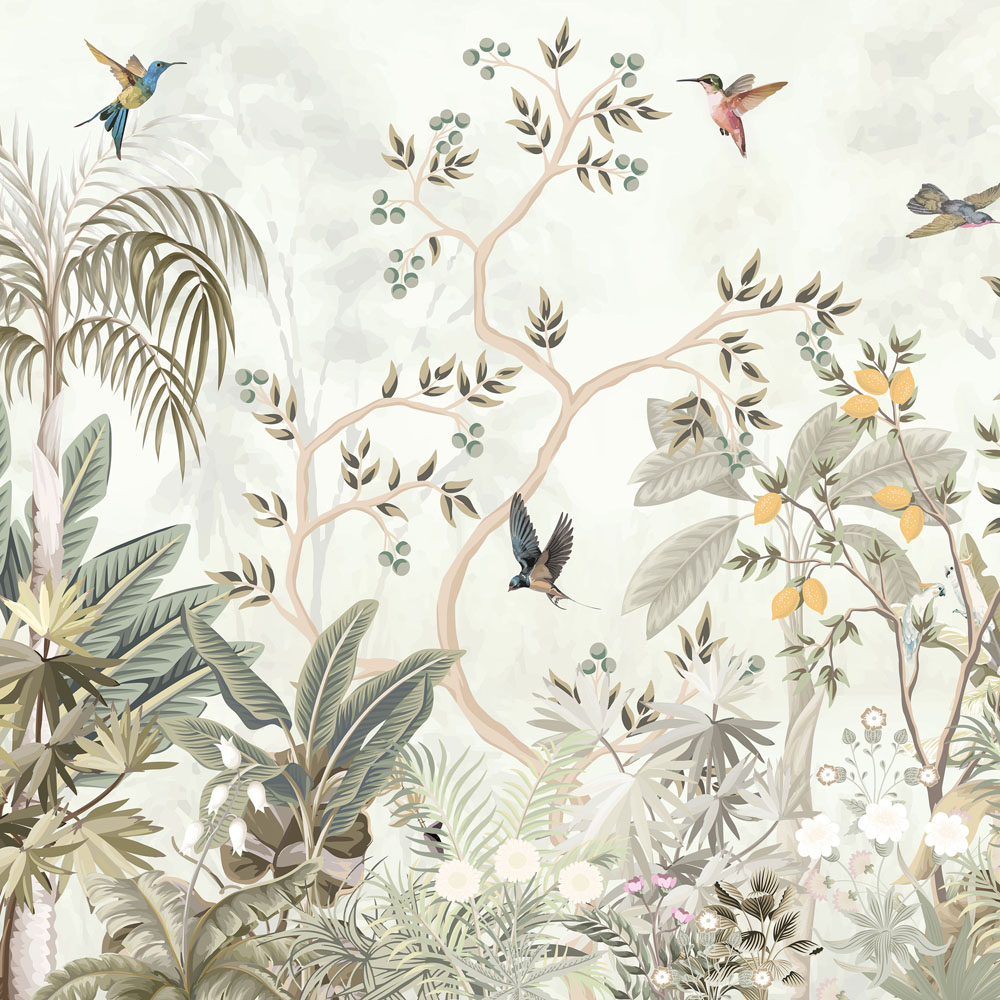 Origin Murals Lemon Tree Forest Wall Mural Image 2