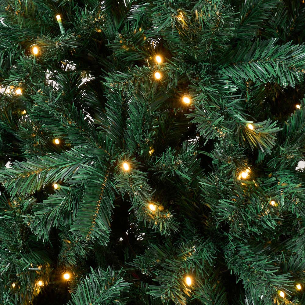 Living and Home Metal Stand LED Artificial Christmas Tree 6.8ft Image 4