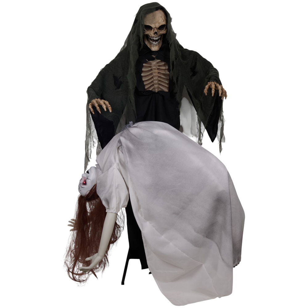 Spooky Reaper with Floating Lady Decoration Image 5