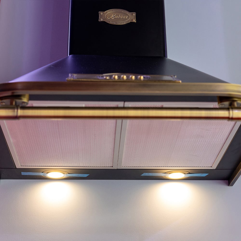 Kaiser Empire Black 60cm Wall Mounted Cooker Hood Image 3