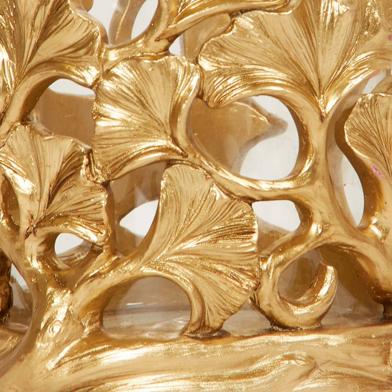 Ginko Leaf Candle Holder Image 4