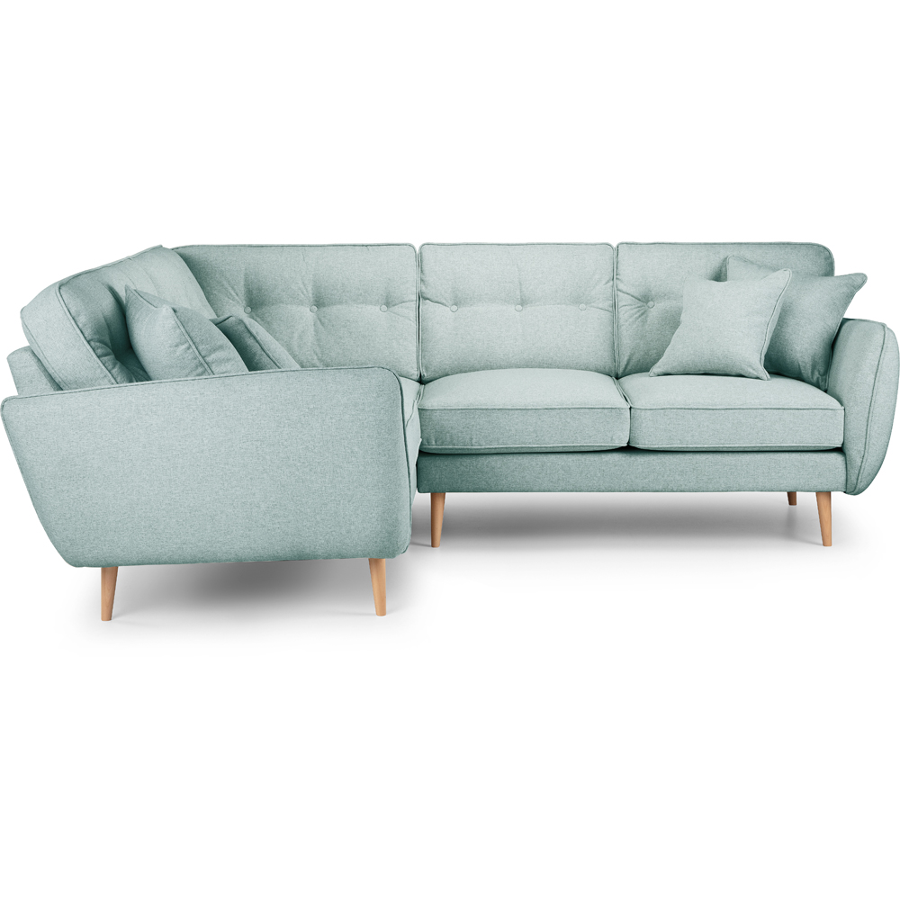 Opry Faro 4 Seater Button Back Aqua Right Hand Corner Sofa Image 3