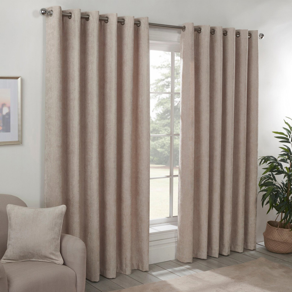 Divante Alden Natural Thermal Curtains 229cm Image 1
