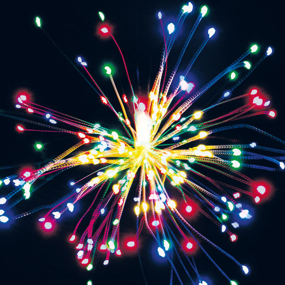 St Helens 40 Multicolour LED Firework Hanging Light Image 4