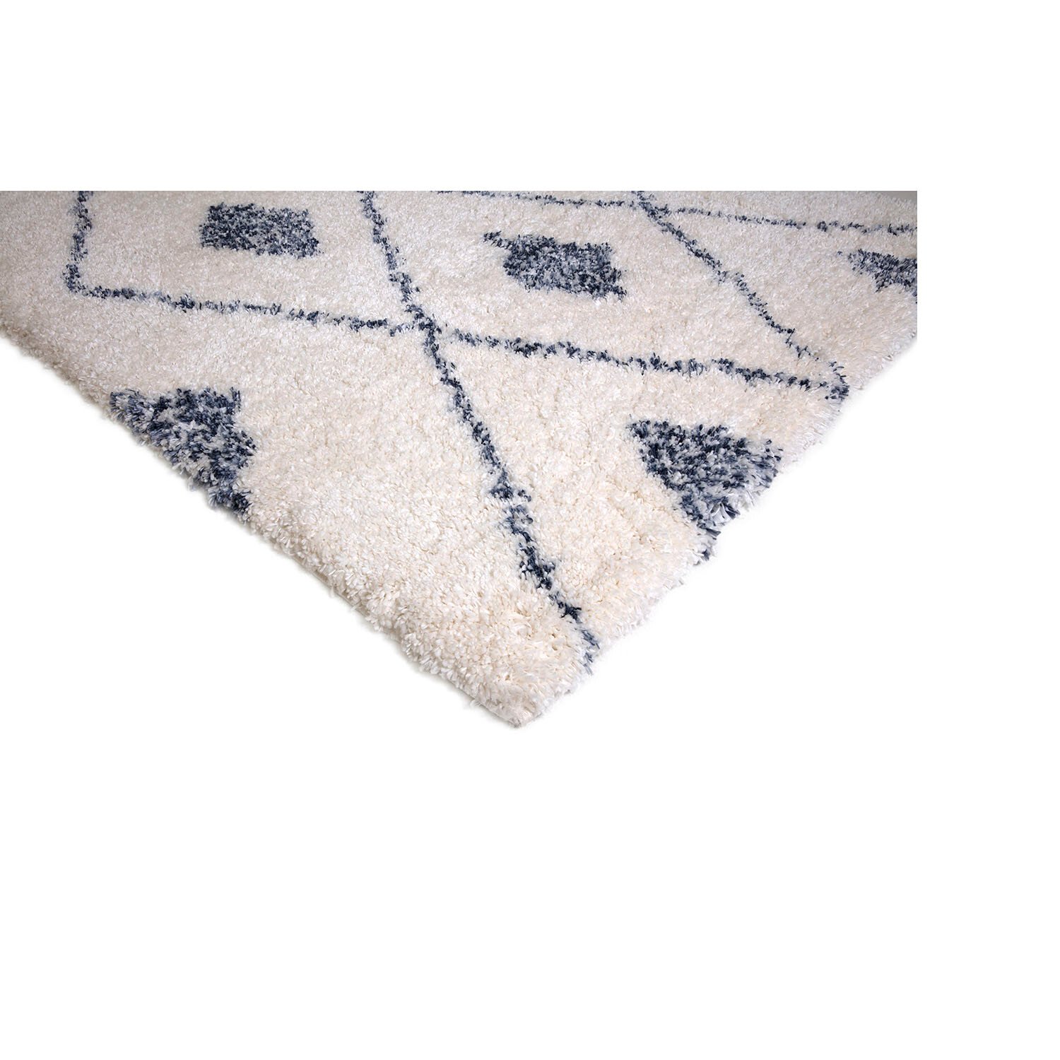 Alto Cream Diamond Rhombus Large Rug 66cm Image 5