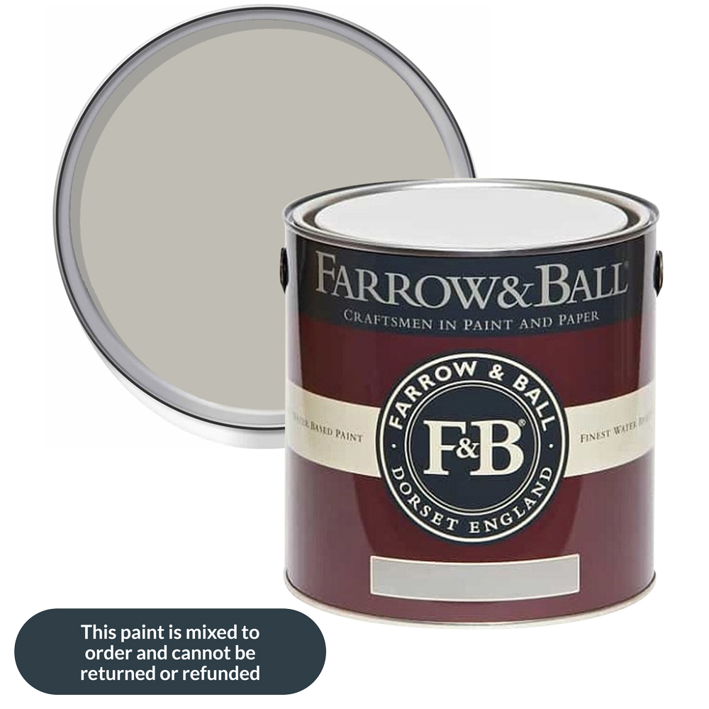 Farrow & Ball Estate Eggshell Purbeck Stone Satin Paint 2.5L Image 1