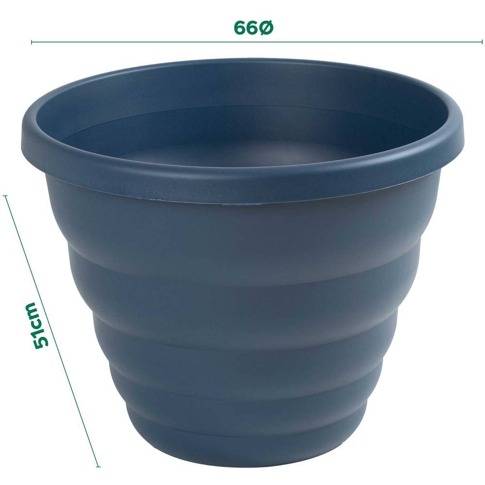 Wham Beehive Navy Round Pot H346 66cm Image 3