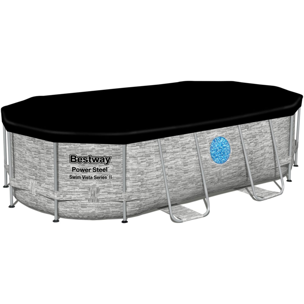 Bestway Swim Vista Oval Paddling Pool 14 x 8.2ft x 39.5 inch Image 4