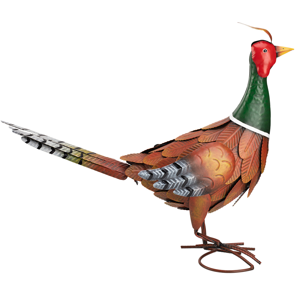 Garden Gear Metal Pheasant Garden Ornament Image 3