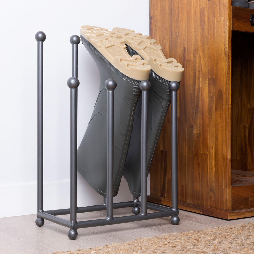 Charnwood 4 Pair Iron Boot Stand Image 2