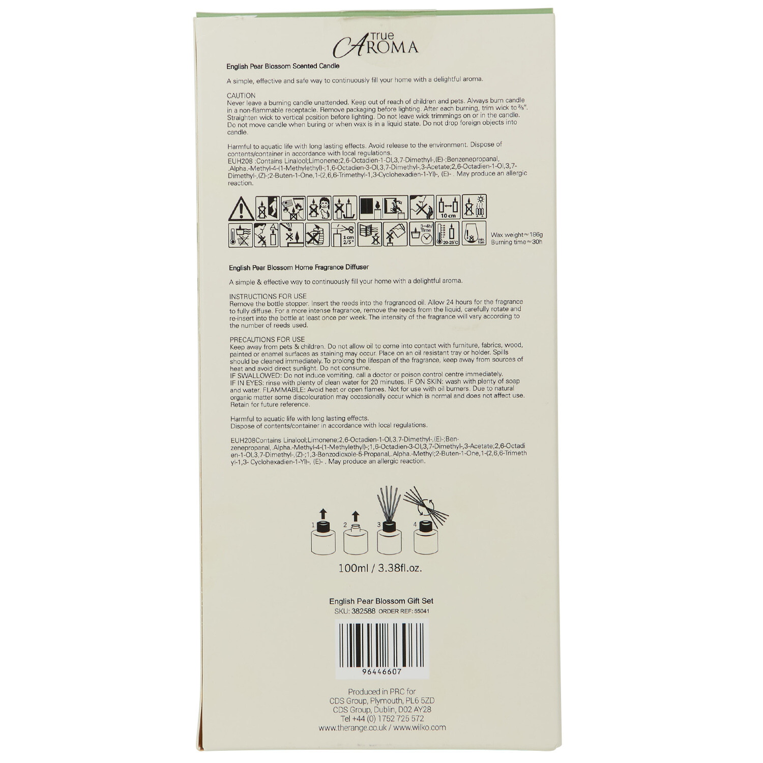 English Pear Blossom Gift Set - White Image 4