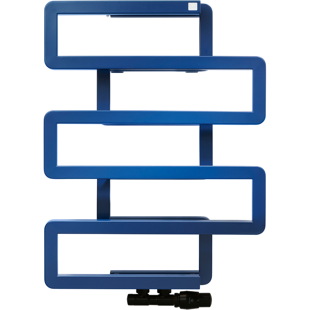 Terma Bookie Denim Blue Heated Towel Rail 655 x 500mm Image 6
