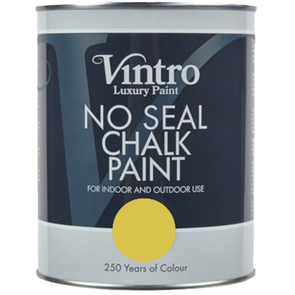 Vintro Paint Sunflower No Seal Chalk Paint 1L Image 2