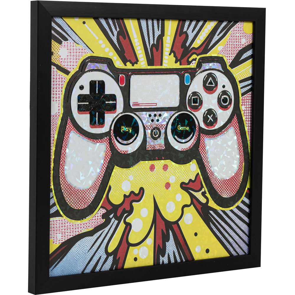 Gaming Controller Textured Wall Art Image 3