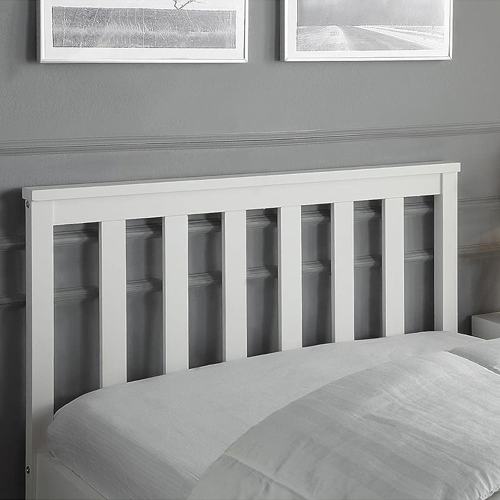 Portland Single Wooden Bed Frame Image 4