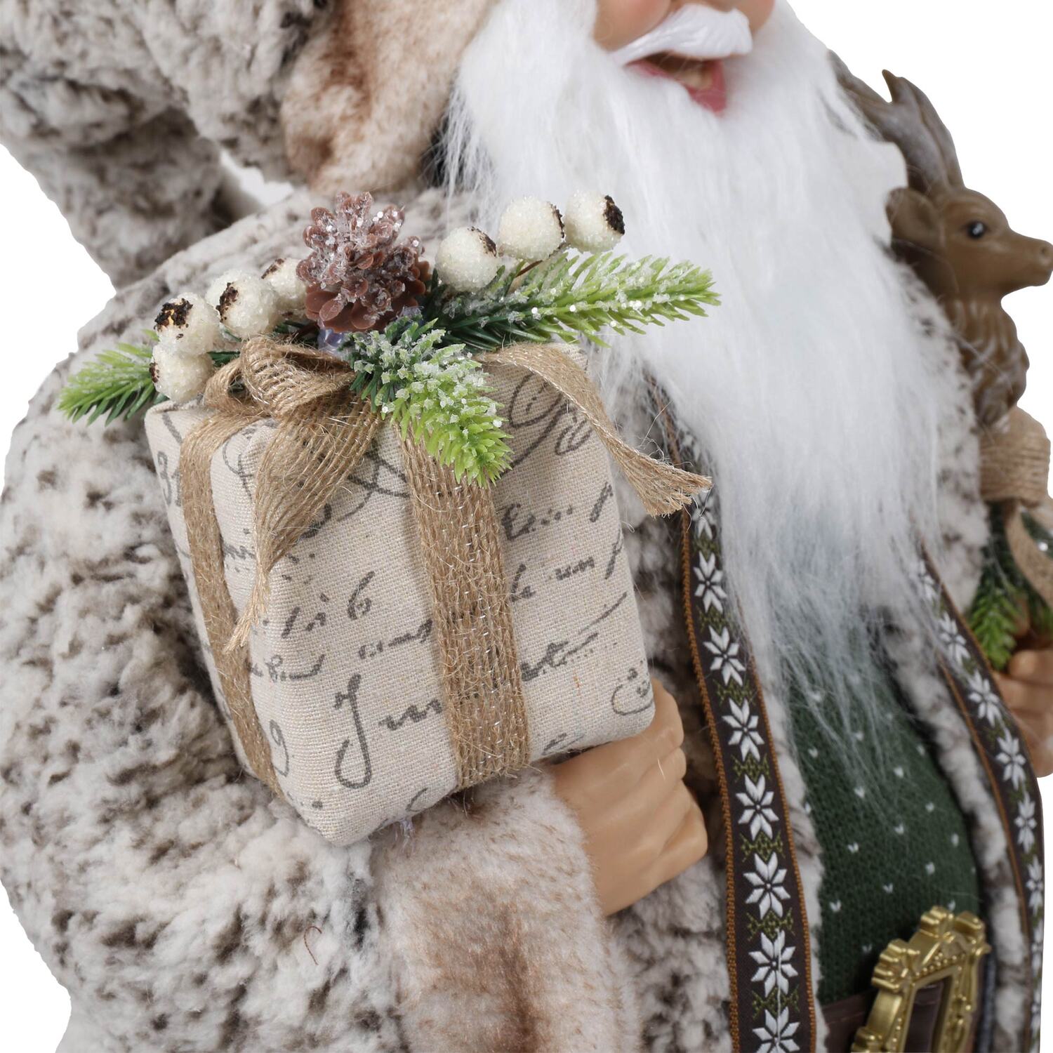 Woodland Standing Santa Image 5