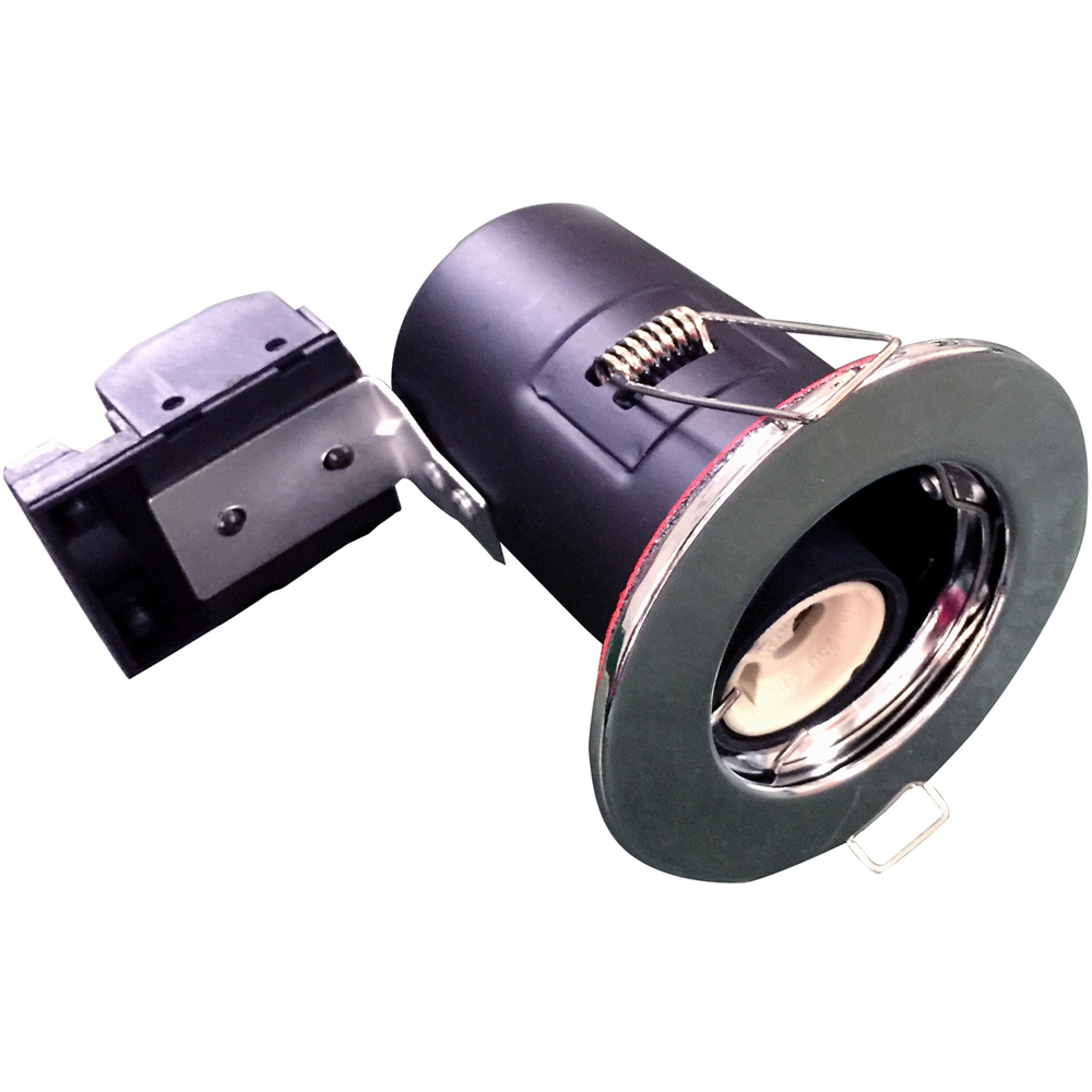 ENER-J 8 Pack Fire Rated Downlight Housing with GU10 Holder Image 3