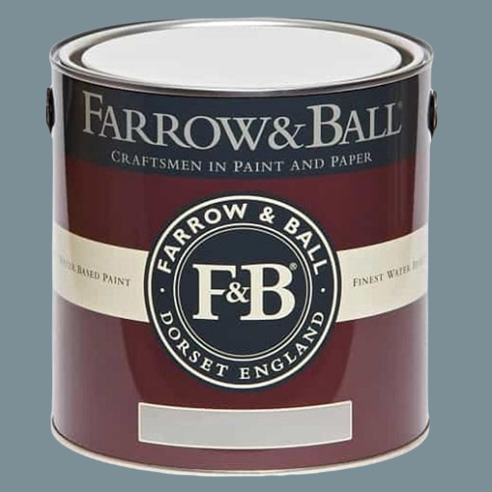 Farrow & Ball Interior Wood and Metal 306 Selvedge Flat Eggshell Paint 2.5L Image 2