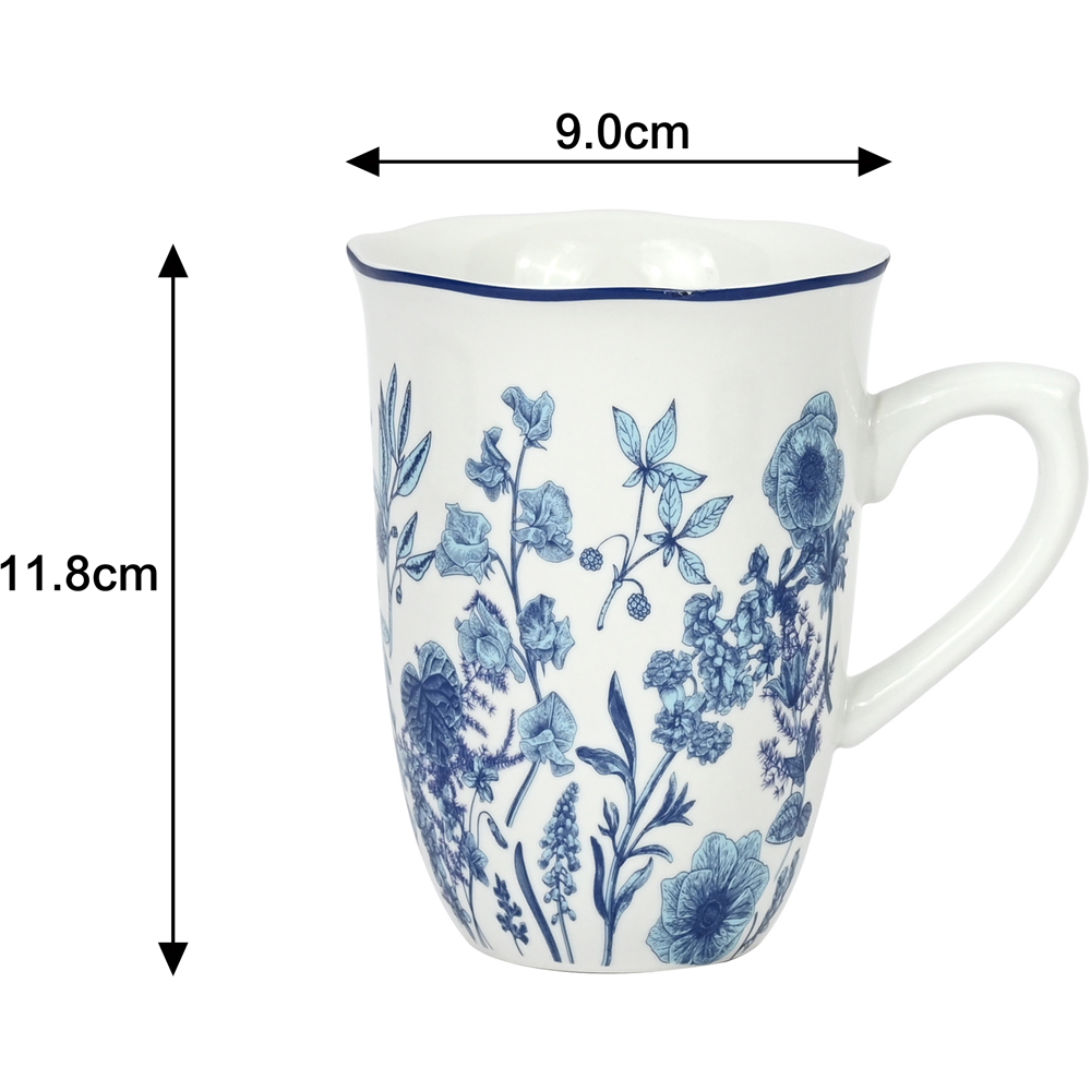 Waterside Floral Blue 16 Piece Dinner Set Image 7