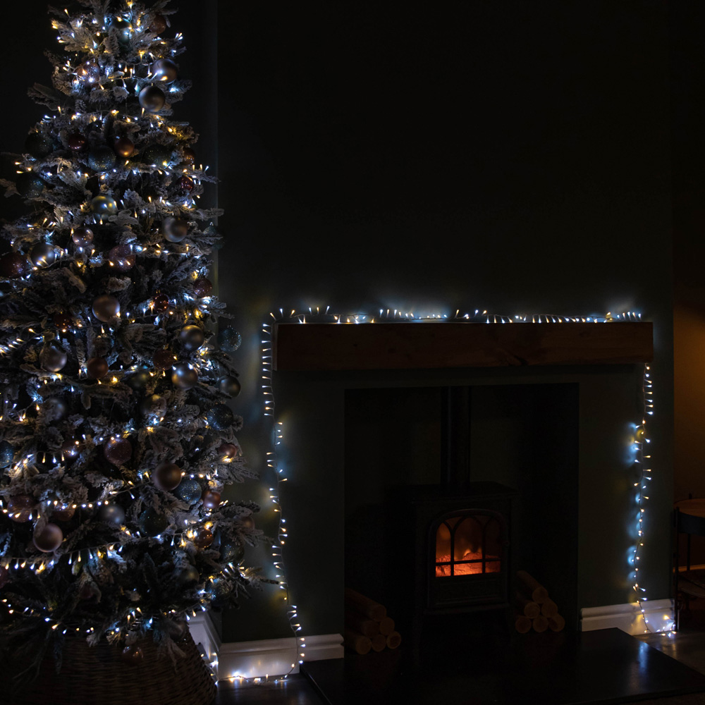 Premier TreeBrights 1000 Warm and Cool White LED Christmas String Light 25m Image 4