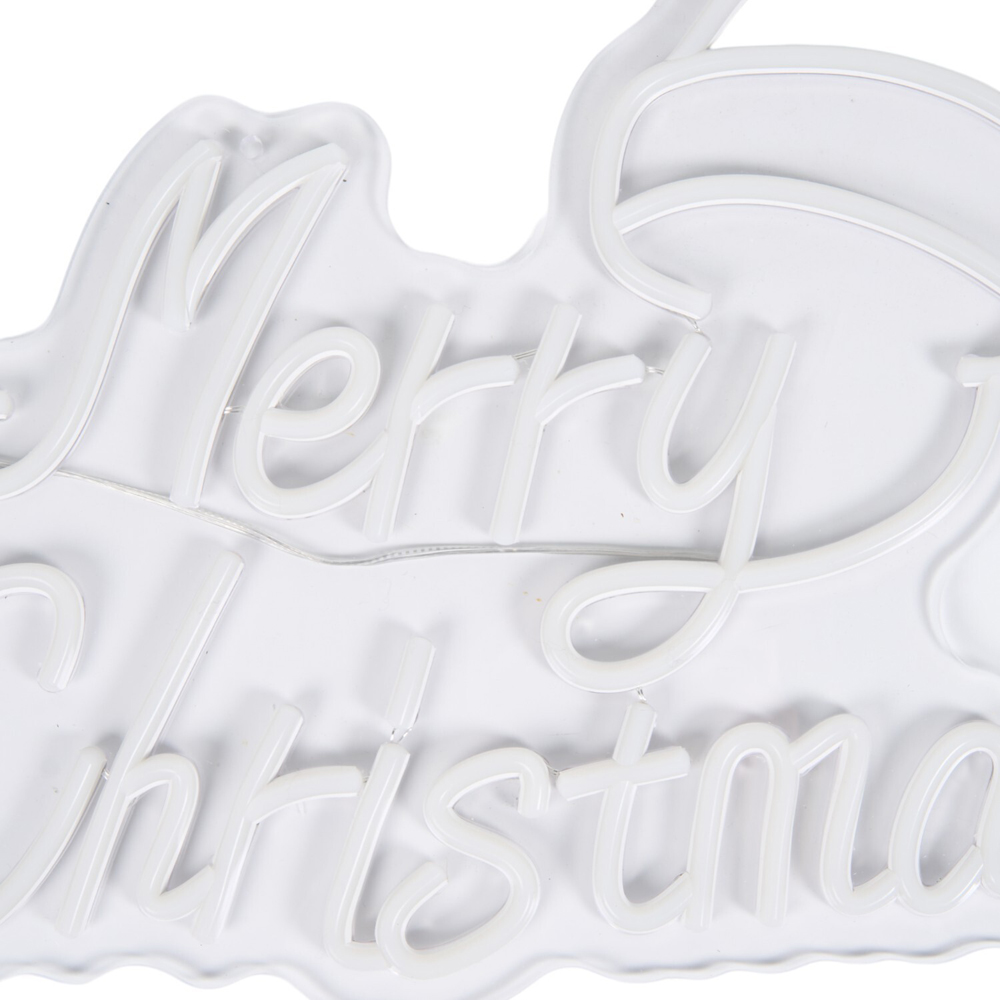 Merry Christmas LED Neon SignRed Image 4